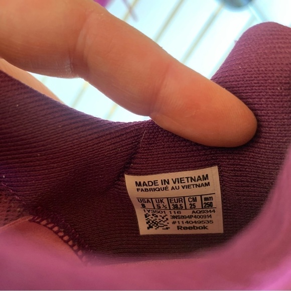 Reebok CrossFit Womens Size 8 Purple Pink Kevlar CR5FT Athletic Shoes - Picture 8 of 10